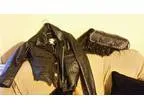 Leather jacket and Harley bag (Milwaukee)