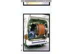 Carpet cleaning hose reel