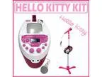 Hello Kitty CD Karaoke System with Screen and Video Camera  Micr