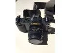Canon T50 35mm SLR Film Camera 50mm lens and 52-135mm lens