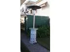 Gas heater outdoor