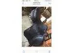 new english saddle 17&quotdark brown havana calf leather perfect