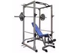 Power Cage 120 kg Package with Adjustable bench