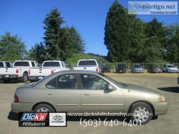 2001 Nissan Sentra GXE