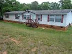 Morganton Three BR Two BA Great manufactured home sits on 6 acre