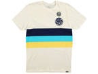 Rip Curl Vibrations Custom T Shirt in Off White