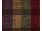 Chezmoi Collection Gitano Gold Heavy-Duty Jacquard CouchSofa Cov
