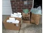 Shipping packing styrofoam and air pillows (Hockinson)