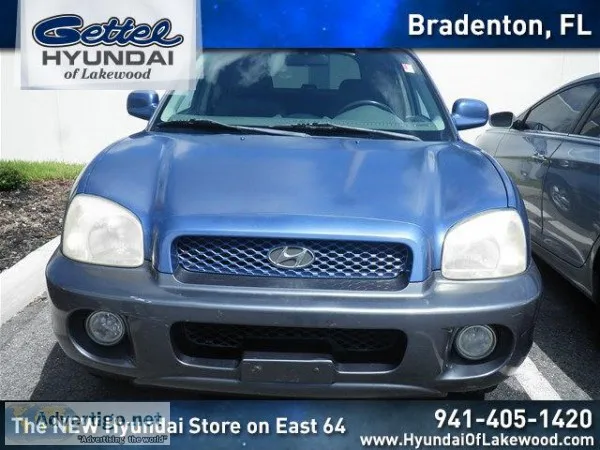 2003 Hyundai Santa Fe LX