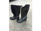 Girls Boots  Size 4 black