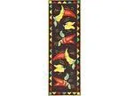 Ottomanson Siesta Collection Kitchen Hot Peppers Design (Machine