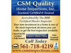 CSM Quality Home Inspections Inc.