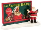 Dept 56 Snow Village Coca-Cola Billboard Coke for the Holidays