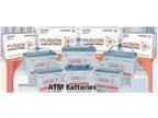 Fusion AGM Deep cycle 105ah 120ah Battery Batteries Free Deliver
