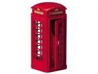 Lemax Red Telephone Booth