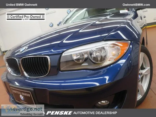 2012 BMW 1 Series 128i