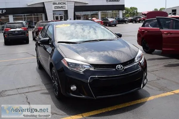 2014 Toyota Corolla S Plus