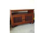 Solid TV cabinet