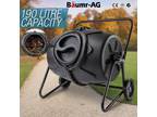 190L Aerated Compost Tumbler Bin Food Waste Garden Recycling