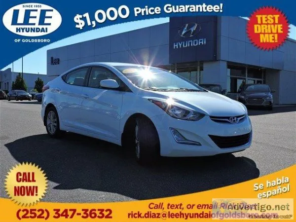 2015 Hyundai Elantra SE