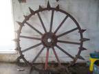 1800 John Deere Steel Tractor Wheel w Old iron lugs (Plymouth IN