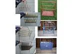 7 Vintage Retro MAGAZINE RACKS  painting project (Davison)
