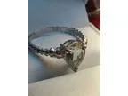 Genuine Amathyst and Diamond Ring (United States)