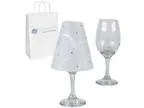 Sparkles Make It Special 12 Wine Glass Lamp Shades with Rhinesto