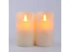 Calm-life Classic Pillar Real Wax Flameless LED Candles 3&quot X