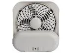 O2COOL 5-Inch Portable Fan Gray