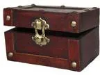 Vintiquewise(TM) Mini Treasure Chest Small