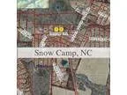 Bank Owned Land for sale in Snow Camp NC