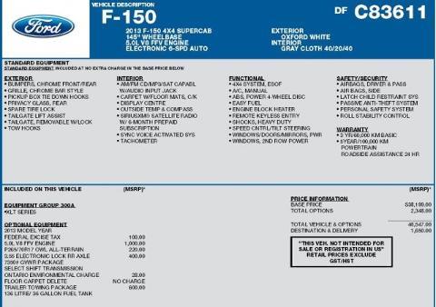 2013 Ford F-150 XLT