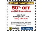Advent Automotive - Coupons