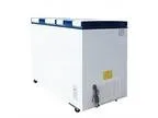 Double Door Ice Cream Chest Deep Freezer Beverages Cooler 2 Cabi