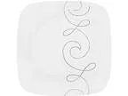 Corelle Square 16-Piece Dinnerware Set Endless Thread Service fo