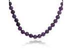 Bling Jewelry 925 Sterling Silver Gemstone Simulated Amethyst Be