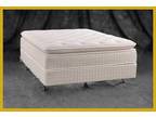 Queen Pilowtop Mattress and Box Spring- Still in factory sealed 