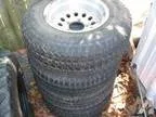 Alloy Rims with tires (set of 4) 5 on 5.5&quot - 250 (Southern P