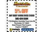 Henrietta Collision - Coupons