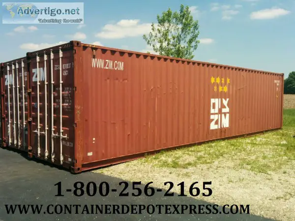 New or used steel storage container for 