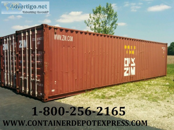 New or used steel storage container for 