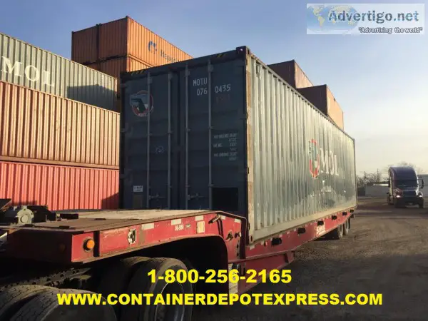 New or used steel storage container for 