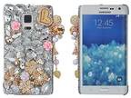 Spritech(TM) Bling Phone Case For Samsung Galaxy Note 43D Handma