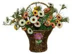 Huazhiwu 11&quot Artificial Flowers Arrangements With 2 Artifici