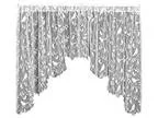 Heritage Lace Bristol Garden Swag Pair 72 by 36-Inch White