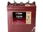 Used 2012 Batteries Trojan T-875 8 Volt for sale.