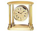 Seiko Desk and Table Alarm Clock Gold-Tone Solid Brass Case