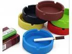 Fasmov Silicone Round Ashtray Pack of 6 Colors