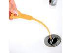 Free Shipping] Practical Plastic Drain Pipe Cleaner Cleaning Too